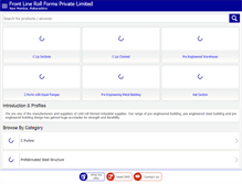 Tablet Screenshot of preengineerbuilding.com